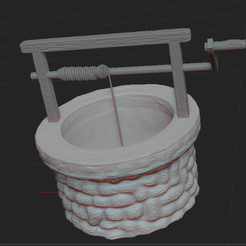 puit fini.PNG Free OBJ file Well・3D printing template to download