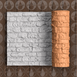 Sandstone_Blocks_Eroded_Front.png Sandstone Blocks Eroded: Thin Texture Roller (Low Resin Cost) – NAME – 4.5 Inches Tall