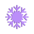 s2.stl 14 types of snowflake tree decorations
