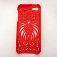 Tribal-Lion-Iphone-5s.jpg Tribal Lion Floral Iphone Case 5 5s