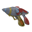 5.png Alien Blaster - Fallout - Modelo 3d imprimible - Archivos STL