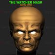 001.jpg The Watcher Mask - Marvel Comics 3D print model