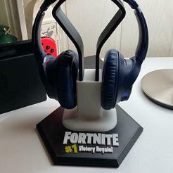 índiceere.jpg STL file fortnite headsets stand・Template to download and 3D print
