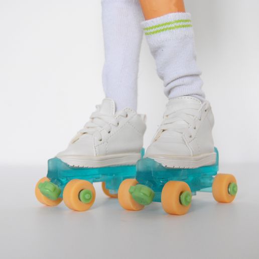 🛼 BJD/Doll Roller skates・ STL File for 3D printing・Cults