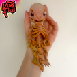 images.png Pokemon Skeleton Charmander Flexi Print-in-Place + Figure & Keychain