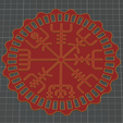 slicerWD.png Vegvisir Wall Decor + Keychain