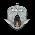 Dentex-head-trophy-3.png fish head trophy Common dentex / dentex dentex open mouth statue detailed texture for 3d printing