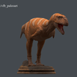 R_002.png Majungasaurus crenatissimus - Statue for 3D printing