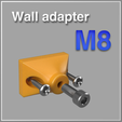 m8-adapter.png Tools Organiser M8 threaded adapter