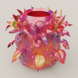 flower-vase-image-3.png Botanical Elegance - High Poly Flower Vase 3D Model