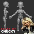 Tiffany.jpg BJD Tiffany - 1:1 Articulated Doll (Bride of Chucky)