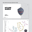 HYL-Image-07-min.png Hylian Shield STL File for 3D printing | Legend of Zelda Inspired