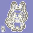 12-2.jpg Labubu cookie cutters - magical mischief set / bundle - 6 pieces