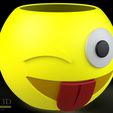ISO5.jpg Cute Emoji pot, model 3