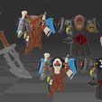 SW-Belts.jpg Custom 1/18 Space Wolves Belts and Gear