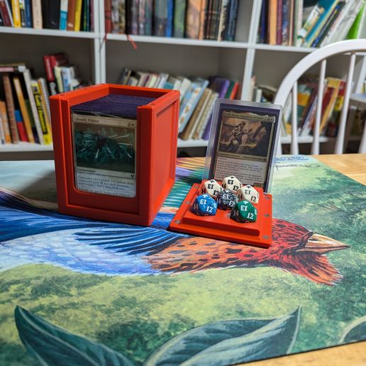 MTG 100+ Triple Sleeved Commander Display Deck Box STL File for 3D  printingCults