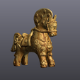 IMAGEN-1.png Beautiful Peruvian art horse sculpture 3D print model