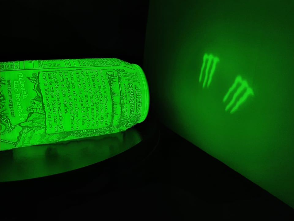 Download STL file Monster can lithophanie • 3D print object ・ Cults