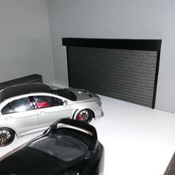 IMG_20230118_204402.jpg Rolling gate 1/24 garage diorama