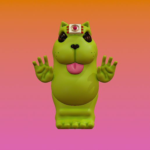 👽 ShüShe Alien Cat Model・ STL File for 3D printing・Cults