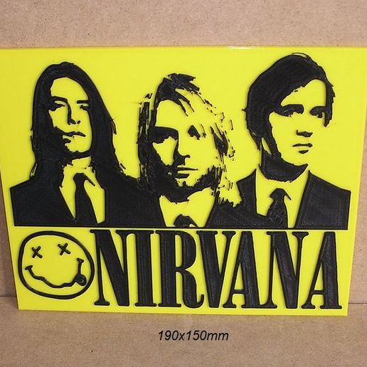 アート・デザイン・音楽 Cobain - nirvana Kurt Cobain Nirvana Grunge Unplugged Seattle 3' high-quality