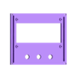 Cajaparapantalla-Tapafrontal2.0.stl LCD 1604 box with 3 buttons