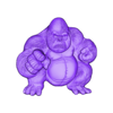 The Boss Gorilla Relief No2.obj The Boss Gorilla Relief No2  STL file for 3d printing or CNC