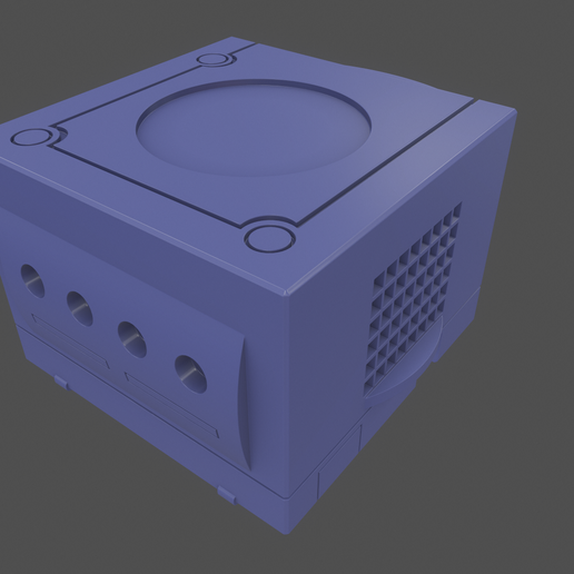 3D file Gamecube Keychain・3D printer design to download・Cults