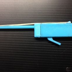 IMG_2663.jpg Free 3D file Mini Rubber Band Gun・3D printable model to download