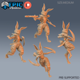 Rabbit-Folk-Warrior.png Rabbit Folk Warrior Set ‧ DnD Miniature ‧ Tabletop Miniatures ‧ Gaming Monster ‧ 3D Model ‧ RPG ‧ DnDminis ‧ STL FILE