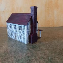 192028901_4257134271016544_7029249802985186407_n.jpg STL file NORTH AMERICAN WOODEN HOUSE 6・Design to download and 3D print