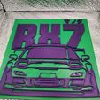 IMG_20211226_220245.jpg Файл STL Логотип Mazda RX7・Дизайн 3D-печати для загрузки3D