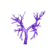 STLbronchi1.stl 3D Model of the Lungs Airways