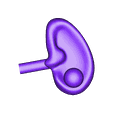 ear_left_v1.stl Mrs. Potato Head [Toy Story]