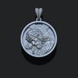 Screenshot-2021-07-27-142028.jpg Jesus with cross round pendant 3D print model