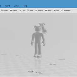STL file Winged Roblox avatar 🎲・3D printable design to download・Cults