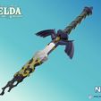 Folie14.jpg Master Sword - Zelda Tears of the Kingdom - Decayed and Fused - Life Size