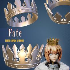 Untitled-2.jpg SABER/ARTORIA Crown - FATE : STAY NIGHT - Cosplay
