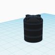 blacka1.jpg black water storage 1000L h0 scale 1-87