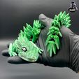 IMG_31612.jpg Spiky Mountain Dragon - Articulated - Print in Place - No Supports - Fantasy