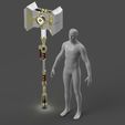 Hammer-7.jpg Jayce's Mercury Hammer Arcane Weapon