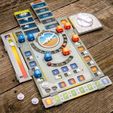 sky1.jpg Sky Team Board Game Parts