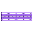 N Pipe Rack Straight 4.stl N Scale Modular Pipe Bridge