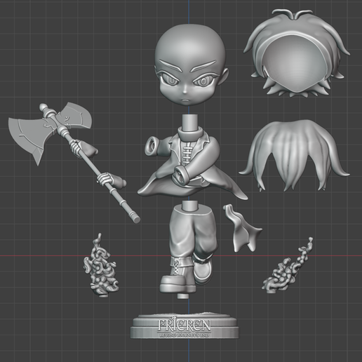 stark-stl.png Frieren Chibi Characters