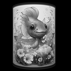 27a.png Cute Sea babies - Light Box - Gold fish