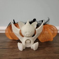 BAT BUDDY, un murciélago de halloween Koza impreso sin soportes