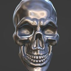 r2.jpg Skull 3D model