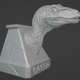 Captura-de-pantalla-2023-06-18-203650.jpg Bust Velociraptor JP1 : Jurassic Park : Dinosaur