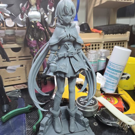 💬 Nanashi Mumei Figure - Hololive・3D Print with the Phrozen