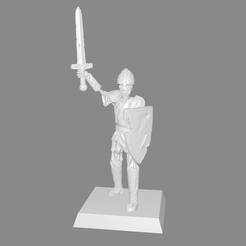 skeleton_warrior_v2_pic.png Free STL file Skeleton Warrior Miniature version #2・3D printer design to download